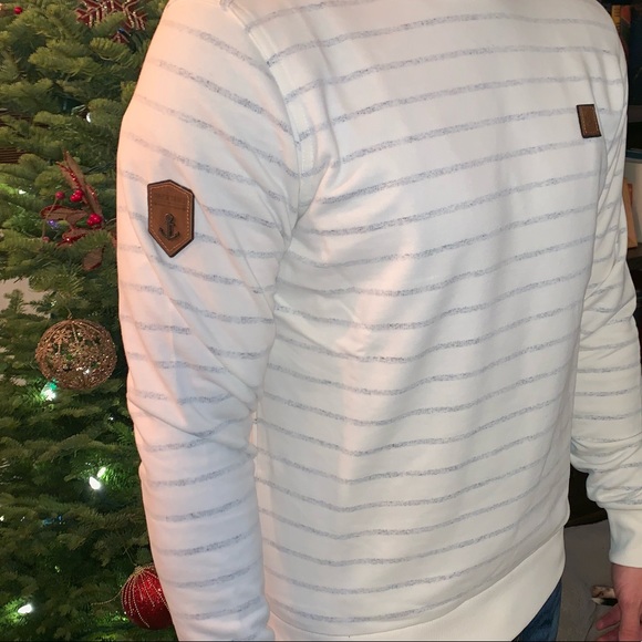 Men’s naketano striped sweatshirt size large - Picture 5 of 7